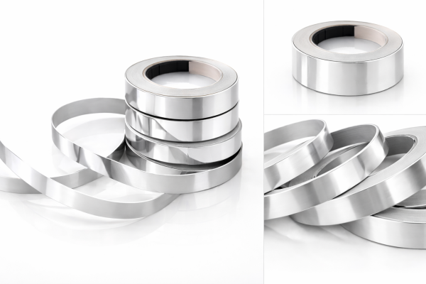 Gümüş Krom Ayna Pvc Kenar Bandı