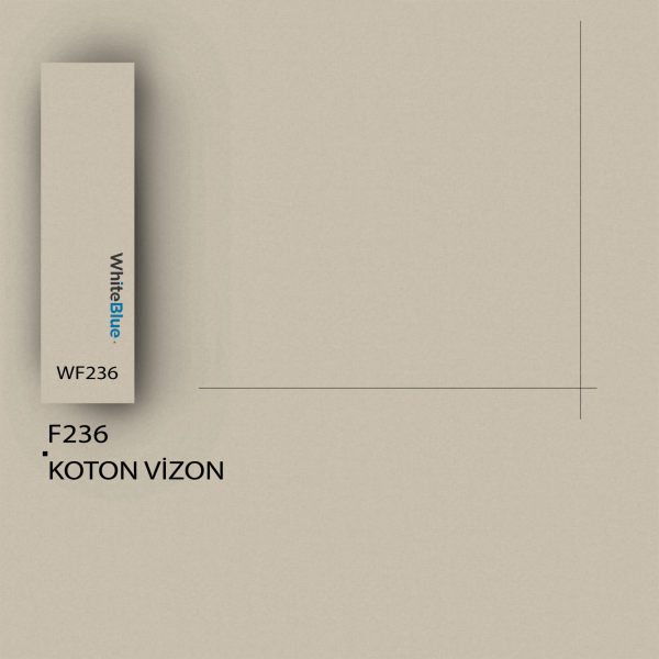 F236 Koton Vizon Pvc Kenar Bandı
