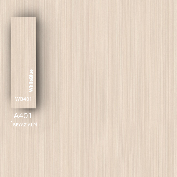 A401 Beyaz Alpi Pvc Kenar Bandı